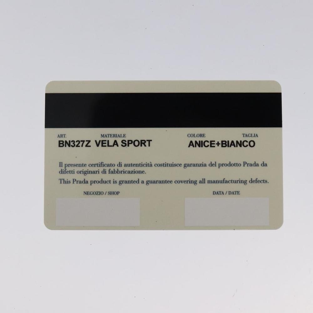 PRADA Hand Bag Nylon Blue Silver Auth 121844 - Picture 12 of 16